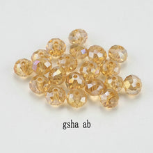 Load image into Gallery viewer, Buy 1 and Get 1 Free 4mm Glass Beads Round Crystal Beads Colorful Spacer Bead For Bracelet Jewelry Making DIY Total 300PCS