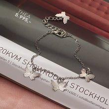 Load image into Gallery viewer, Bohemian Butterfly Star Bracelet & Bangle for Women Simple Gold Silver Color Chian Butterfly Charm Bracelet 2020 Fashion Jewelry
