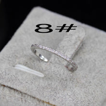 Load image into Gallery viewer, CWWZircons Adjustable Bracelet Bangle for Women Captivate Bar Slider Brilliant CZ Rose Gold Color Jewelry Pulseira Feminia CB089