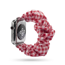 Load image into Gallery viewer, Scrunchie Elastic strap for Apple Watch Band 38mm/40mm/42mm/44mm iwatch series 5/4/3/2/1 bracelet wrist belt Accessories