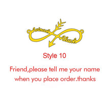 Load image into Gallery viewer, Goxijite Customize Infinite Name Layer Necklace For Women Personalized Gold Stainless Steel Custom Name Jewelry friend gift