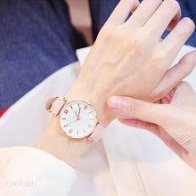 Load image into Gallery viewer, Luxury Women's Watches bracelet set Starry Sky Ladies Women Watch Casual Leather Quartz Wristwatch Girl clock relogio feminino