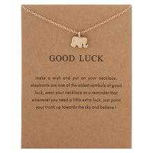 Load image into Gallery viewer, New Trendy Alloy Cute Elegant Sun Love Star Leaves Clover Unicorn Luck Pendant Necklaces for Women Fashion Accessories Jewelry