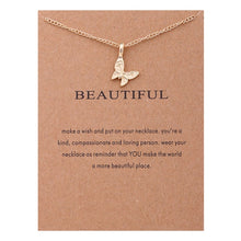 Load image into Gallery viewer, New Trendy Alloy Cute Elegant Sun Love Star Leaves Clover Unicorn Luck Pendant Necklaces for Women Fashion Accessories Jewelry