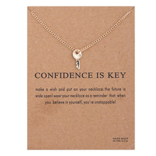 Load image into Gallery viewer, New Trendy Alloy Cute Elegant Sun Love Star Leaves Clover Unicorn Luck Pendant Necklaces for Women Fashion Accessories Jewelry