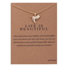 Load image into Gallery viewer, New Trendy Alloy Cute Elegant Sun Love Star Leaves Clover Unicorn Luck Pendant Necklaces for Women Fashion Accessories Jewelry