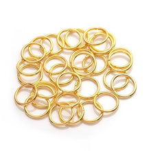 Load image into Gallery viewer, 200pcs/lot Gold Silver Loop 4 5 6 8 10 mm Open Jump Rings for DIY Jewelry Making Necklace Bracelet Findings Connector Supplies
