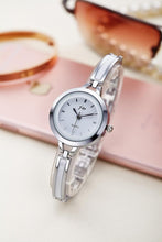 Load image into Gallery viewer, New Fashion Rhinestone Watches Women Luxury Brand Stainless Steel Bracelet watches Ladies Quartz Dress Watches reloj mujer Clock
