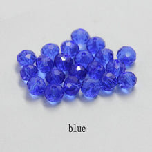 Load image into Gallery viewer, Buy 1 and Get 1 Free 4mm Glass Beads Round Crystal Beads Colorful Spacer Bead For Bracelet  Jewelry Making DIY Total 300PCS
