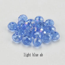 Load image into Gallery viewer, Buy 1 and Get 1 Free 4mm Glass Beads Round Crystal Beads Colorful Spacer Bead For Bracelet  Jewelry Making DIY Total 300PCS
