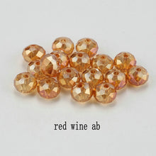 Load image into Gallery viewer, Buy 1 and Get 1 Free 4mm Glass Beads Round Crystal Beads Colorful Spacer Bead For Bracelet  Jewelry Making DIY Total 300PCS
