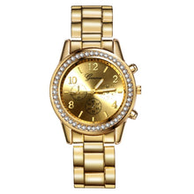Load image into Gallery viewer, Women's Watches Geneva Classic Luxury Rhinestone Watch Women Watches Ladies Fashion Gold Watch Clock Reloj Mujer Montre Femme
