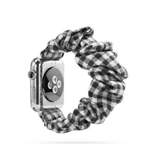 Load image into Gallery viewer, Scrunchie Elastic strap for Apple Watch Band 38mm/40mm/42mm/44mm iwatch series 5/4/3/2/1 bracelet wrist belt Accessories
