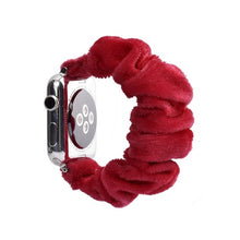 Load image into Gallery viewer, Scrunchie Elastic strap for Apple Watch Band 38mm/40mm/42mm/44mm iwatch series 5/4/3/2/1 bracelet wrist belt Accessories
