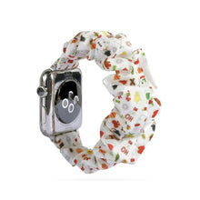 Load image into Gallery viewer, Scrunchie Elastic strap for Apple Watch Band 38mm/40mm/42mm/44mm iwatch series 5/4/3/2/1 bracelet wrist belt Accessories

