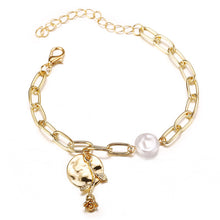 Load image into Gallery viewer, 17KM New Design Gold Clip Coins Paper Bracelets For Women BOHO 2019 Bracelet Bangles Femme Fashion Jewelry Accessories
