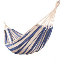 Load image into Gallery viewer, Thicken Canvas Garden Swing Hammock Outdoor Single 2 person Dormitory Camping Hammocks 200*80 200*100 200*150cm Hanging Chair
