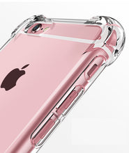 Load image into Gallery viewer, Silicone Clear TPU Case For iPhone 5s SE Cover For iPhone X XR XS MAX 7 8 6s 6 Plus Ultra Thin Crystal Back Protect Rubber Phone

