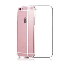 Load image into Gallery viewer, Silicone Clear TPU Case For iPhone 5s SE Cover For iPhone X XR XS MAX 7 8 6s 6 Plus Ultra Thin Crystal Back Protect Rubber Phone

