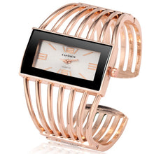 Load image into Gallery viewer, CANSNOW Womens Watch Luxury Fashion Rose Gold Bangle Bracelet Watch Women Dress Clock Female Lady Saati Girls Wristwatch Relojes
