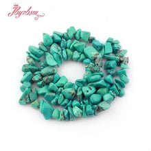 Load image into Gallery viewer, 4-7mm Natural Lapis Kyanite Opal Quartz Freeform Chip Stone Beads For Christmas Gift DIY Necklace Bracelet Jewelry Making 16"
