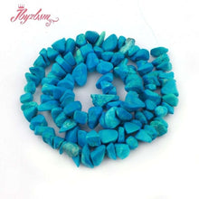 Load image into Gallery viewer, 4-7mm Natural Lapis Kyanite Opal Quartz Freeform Chip Stone Beads For Christmas Gift DIY Necklace Bracelet Jewelry Making 16"
