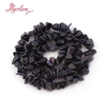 Load image into Gallery viewer, 4-7mm Natural Lapis Kyanite Opal Quartz Freeform Chip Stone Beads For Christmas Gift DIY Necklace Bracelet Jewelry Making 16"
