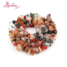 Load image into Gallery viewer, 4-7mm Natural Lapis Kyanite Opal Quartz Freeform Chip Stone Beads For Christmas Gift DIY Necklace Bracelet Jewelry Making 16"
