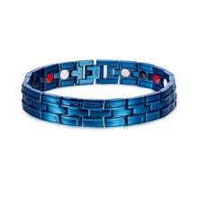 Load image into Gallery viewer, Health Magnetic Bracelet Male Stainless Steel Wrist Band Magnetic Bracelet Men Hand Chain Energy Bracelets for Men Dropshipping
