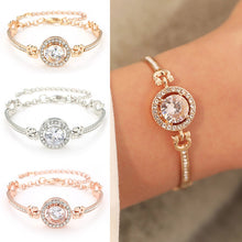 Load image into Gallery viewer, Fashion Luxury Rhinestone  Zircon Multi-Layer Bangle Bracelet High Quality Rhinestone Charm Bracelet for Women Girls Gift
