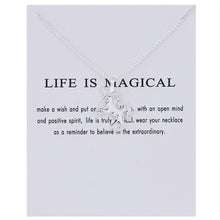 Load image into Gallery viewer, New Trendy Alloy Cute Elegant Sun Love Star Leaves Clover Unicorn Luck Pendant Necklaces for Women Fashion Accessories Jewelry
