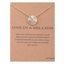 Load image into Gallery viewer, New Trendy Alloy Cute Elegant Sun Love Star Leaves Clover Unicorn Luck Pendant Necklaces for Women Fashion Accessories Jewelry
