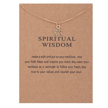 Load image into Gallery viewer, New Trendy Alloy Cute Elegant Sun Love Star Leaves Clover Unicorn Luck Pendant Necklaces for Women Fashion Accessories Jewelry
