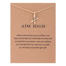 Load image into Gallery viewer, New Trendy Alloy Cute Elegant Sun Love Star Leaves Clover Unicorn Luck Pendant Necklaces for Women Fashion Accessories Jewelry
